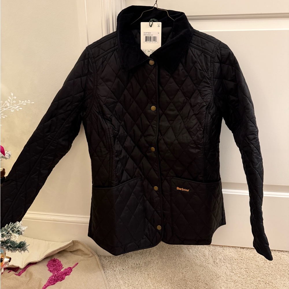 Barbour Women's Black Diamond Quilted Jacket
